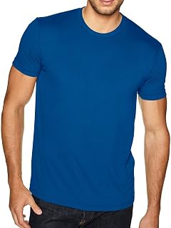 Next Level Apparel Men's Premium Fitted Sueded Crew Neck T-Shirt