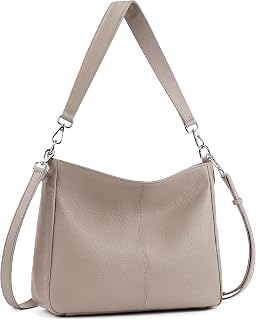 befen Ladies Large Genuine Leather Shoulder Bag with 2 Straps
