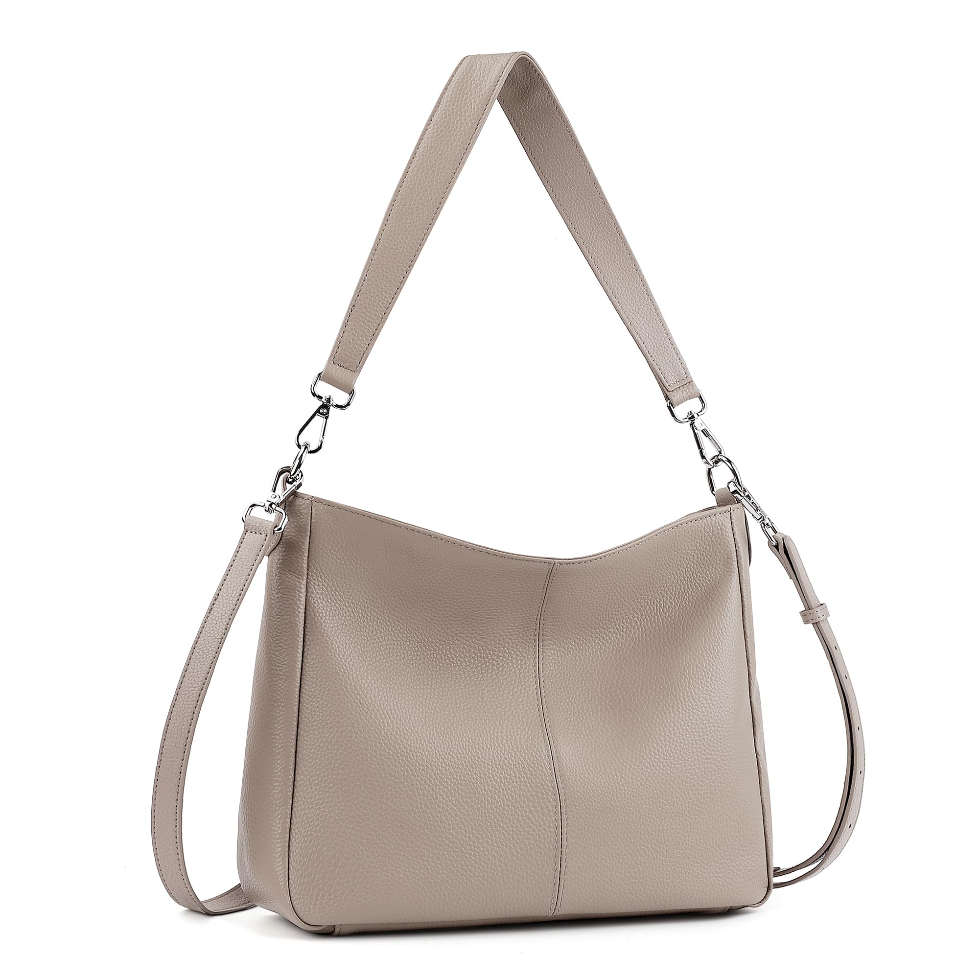 befen Ladies Large Genuine Leather Shoulder Bag with 2 Straps
