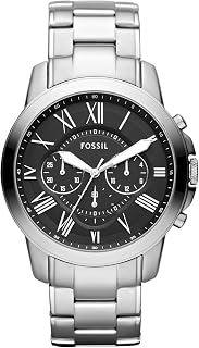 Fossil Men's FS4735 Grant Analog Display Analog Quartz Brown Watch