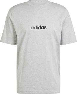adidas Men's Essentials Linear Single Jersey T-Shirt