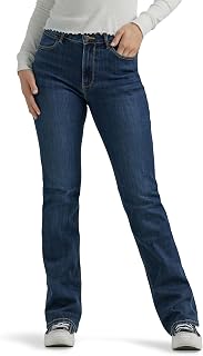 Wrangler Womens High Rise Bold Boot Jean