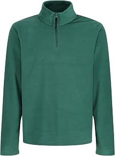 Regatta Professional Mens Mens Micro Lightweight Half Zip Fleece Top Bottle Green XL - Chest 43-44" (109-112cm)