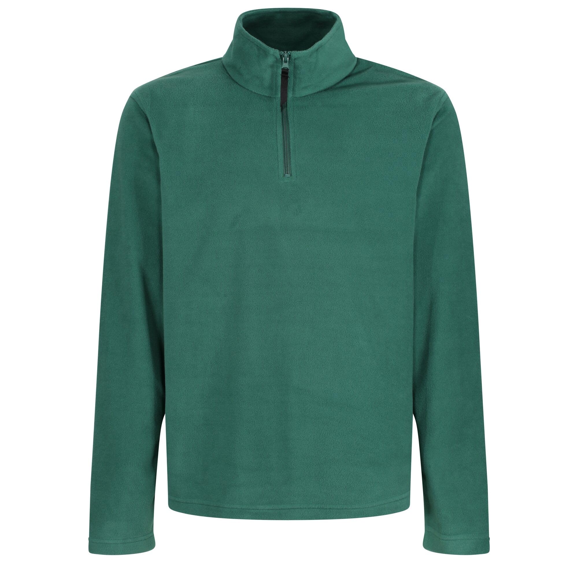 Regatta Professional Mens Mens Micro Lightweight Half Zip Fleece Top Bottle Gree