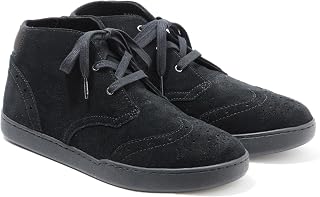 Chrome BMX PANARACER Men's Reflective Sneakers A27 Wingtip BKSU_BLACK SUEDE (Current Model) Black Suede Chukka Bicycle