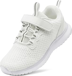 RUNSIDE キッズスニーカー 軽量テニスシューズ 男の子と女の子向け