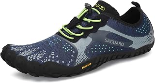 SAGUARO Men's Women's Minimalist Lightweight Non-Slip Trail Shoes for Running, Gym, Training, Fitness, Beach, GR.35-48 EU