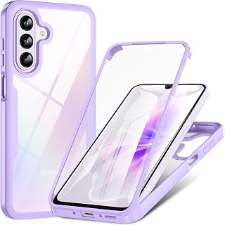ottpluscase for Samsung A26 5G Phone Case,[Samsung Galaxy A26 5G Phone Case with Built-in Screen Protector],360° Shockproof Military Grade Protection, Rugged Bumper Cover for Samsung A26 5G,Purple
