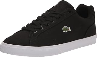 Lacoste - Mens Lerond Pro Baseline Leather Sneakers, Color Black/White, Size: 8.5 UK