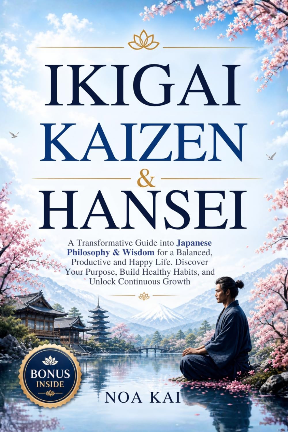 Ikigai Kaizen & Hansei: A Transformative Guide into Japanese Philosophy & Wisdom