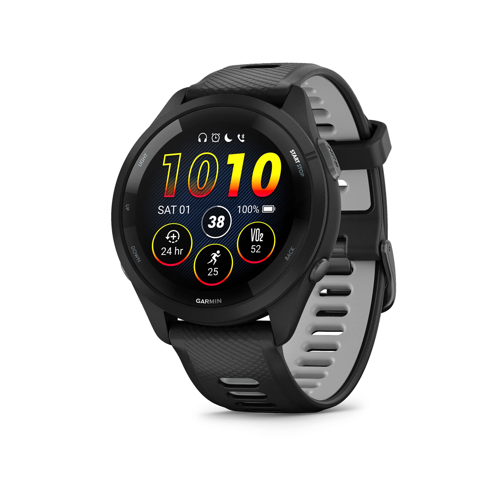 Garmin Forerunner 265 Running Smartwatch, Colorful AMOLED Display, Training Metr