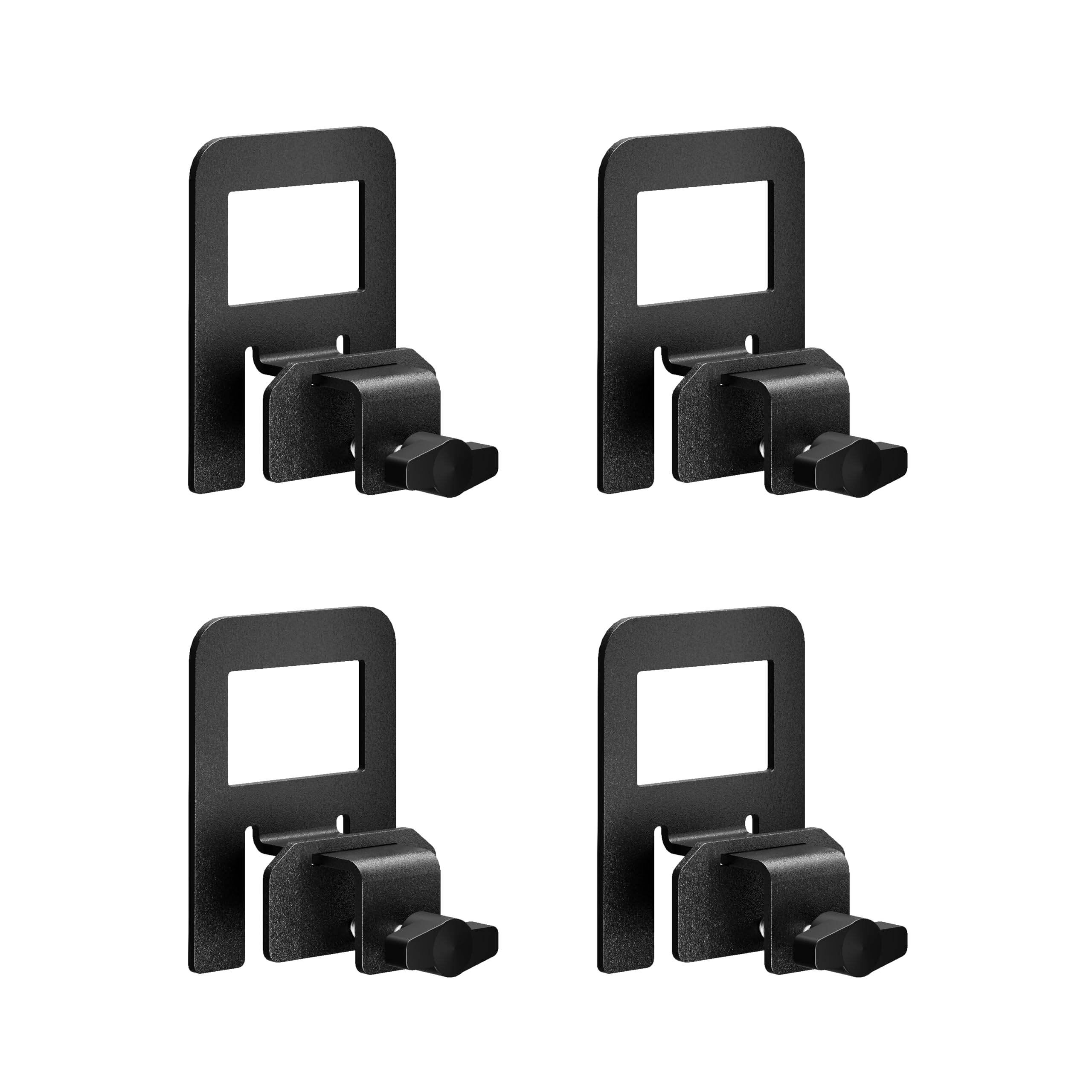 MYXEEN Non Slip Mattress Stoppers,4 Pcs Adjustable Metal Bed Frame Holder in Pla