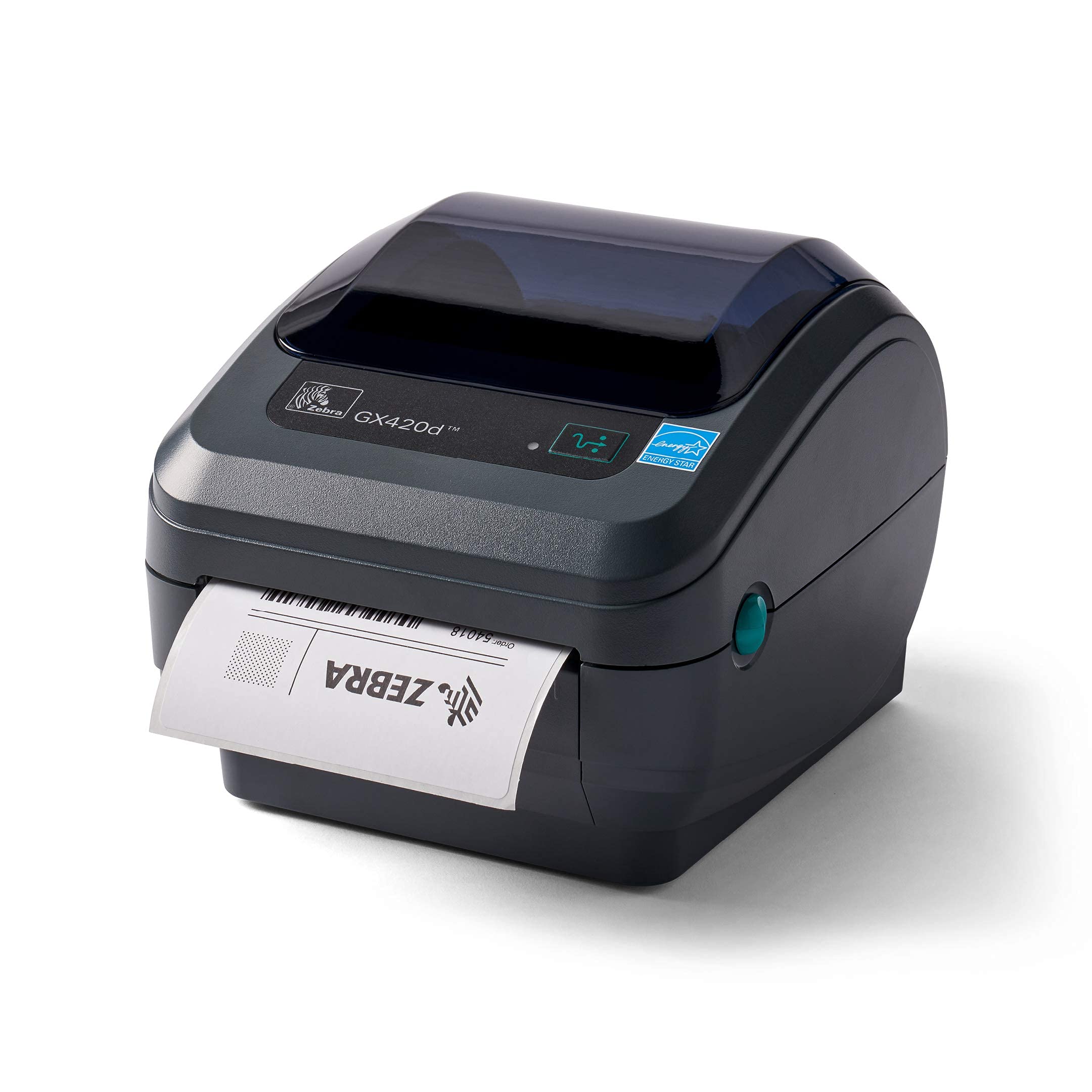 Zebra - GX420d Direct Thermal Desktop Printer for Labels, Receipts, Barcodes, Ta