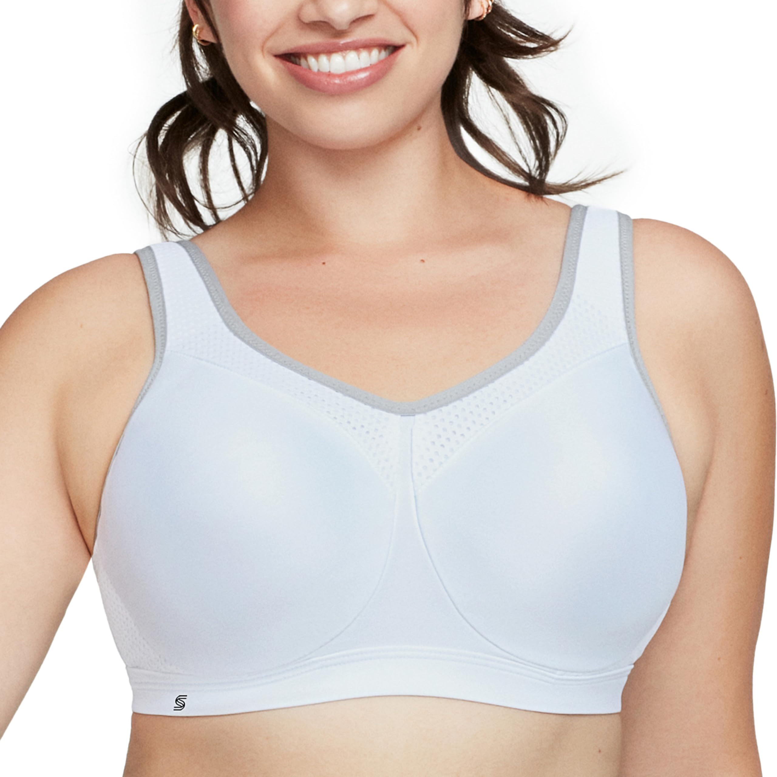Glamorise Wonderwire Women's Plus Size High Impact Underwired Sports Bra 9066