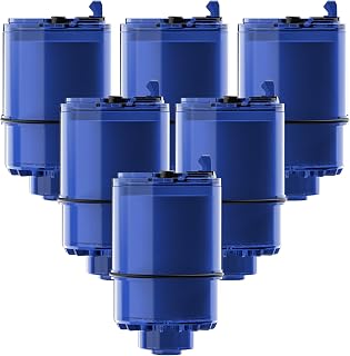 Waterdrop Faucet Filter Replacement for PUR® Water Filter Replacement | Compatible with All PUR® Water Filter, PUR® PLUS RF9999® Faucet Water Filter, NSF 42 Certified, 18-Month, 1800-Gallon, 6 Pack