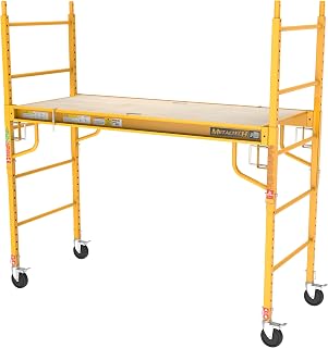 Metaltech Multipurpose 6'. Baker-Style Scaffold | 1100-Lb. Capacity, Steel, Model# I-CISC