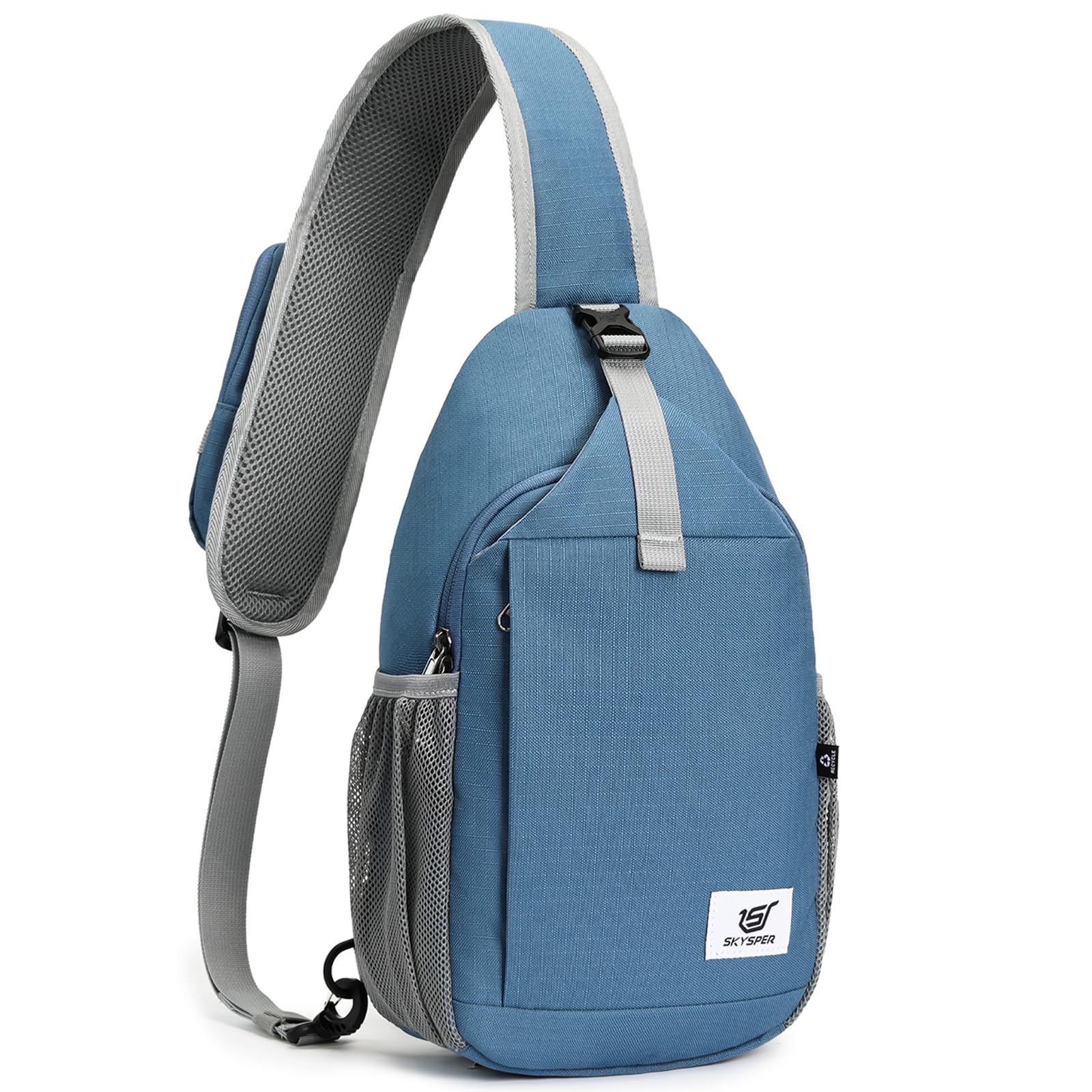 SKYSPER Sling Bag RFID Cross Body Bag Recycled Crossbody Backpack Travel Daypack