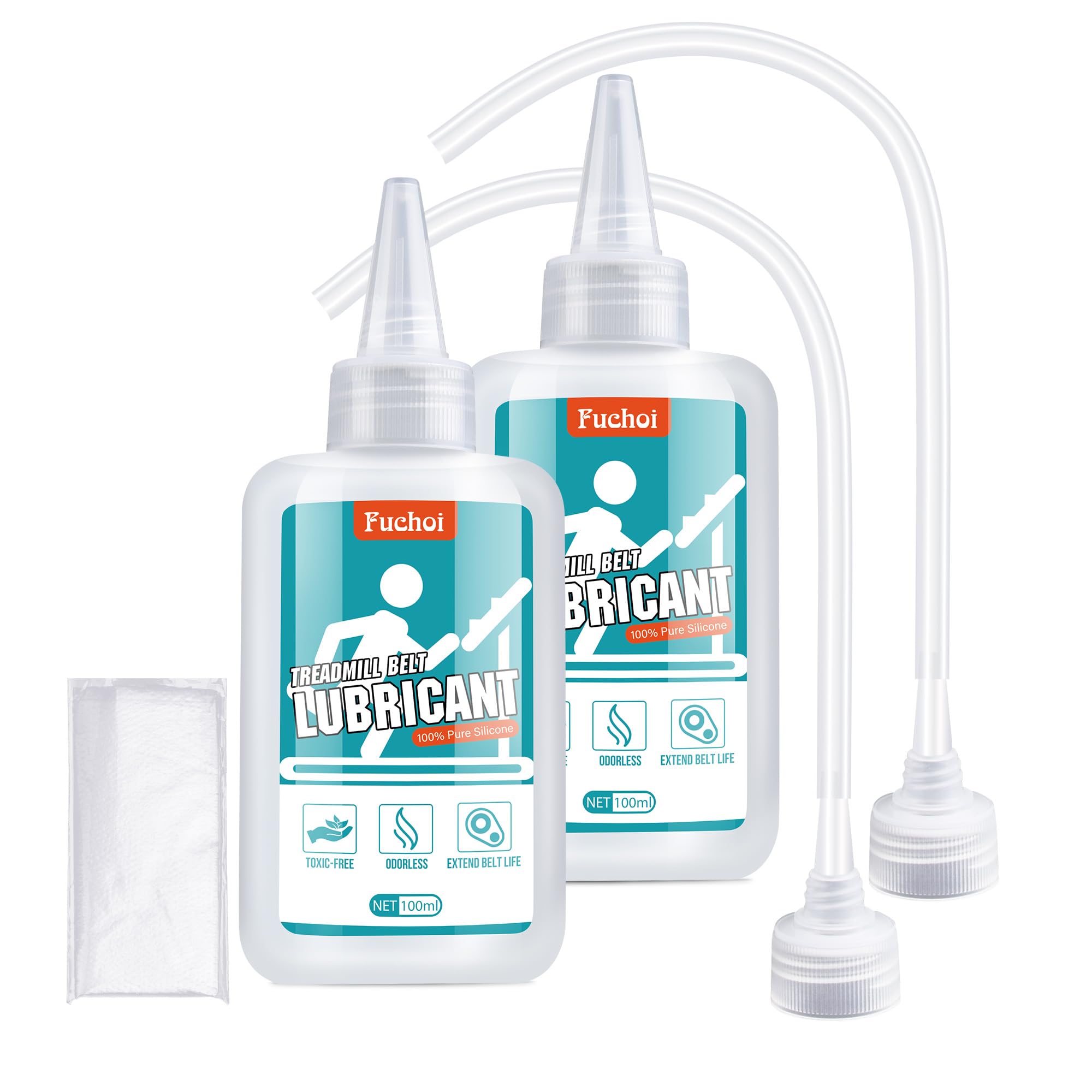 Treadmill Lubricant 200ml/7oz,100% Pure Silicone Treadmill Oil & Lube | Treadmil