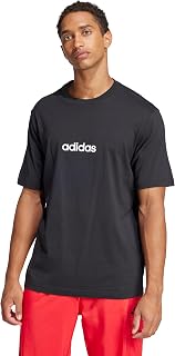 adidas Men's Essentials Linear Single Jersey Tee