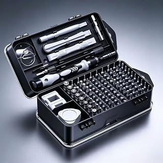 115 Pcs Precision Screwdriver Set, Mini Magnetic Repair Kit for Phone, Computer, Laptop, Watch, Game Console, Glasses and Electronics