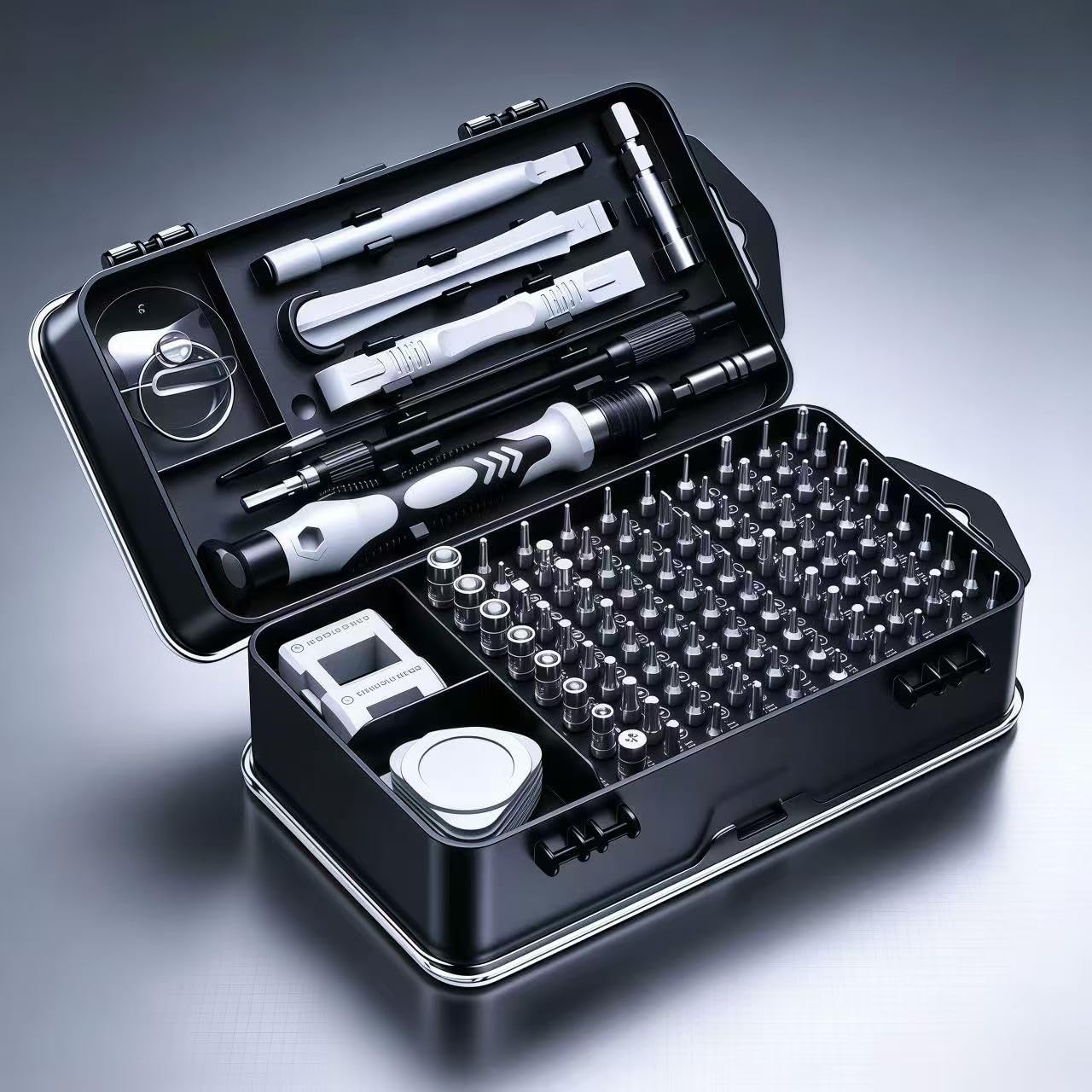 115 Pcs Precision Screwdriver Set, Mini Magnetic Repair Kit for Phone, Computer,