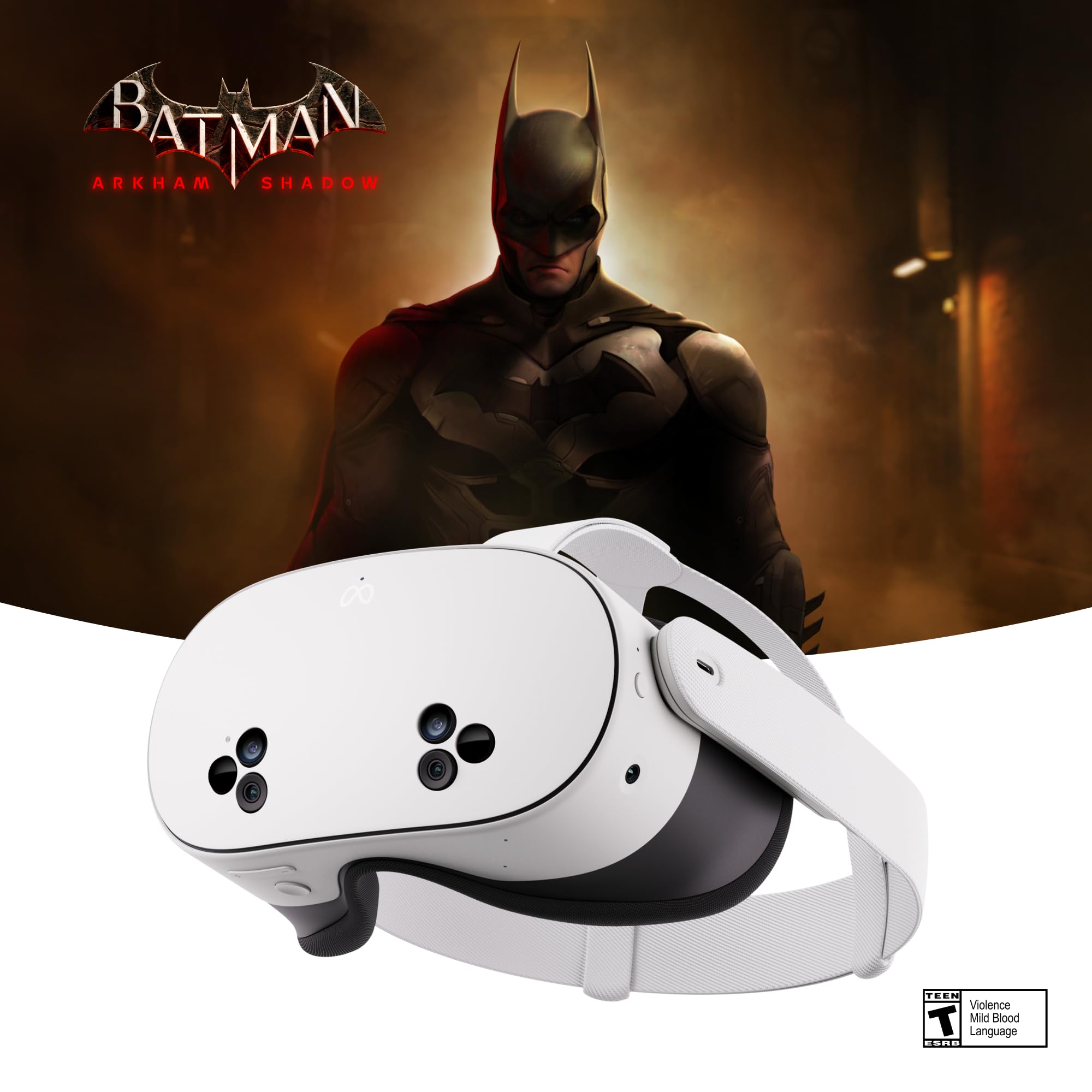Meta Quest 3S 256GB | VR Headset — Get Batman: Arkham Shadow Included