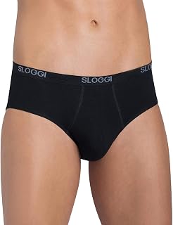Sloggi Men's Pack 2 Basic Midi Brief in 2 Colours