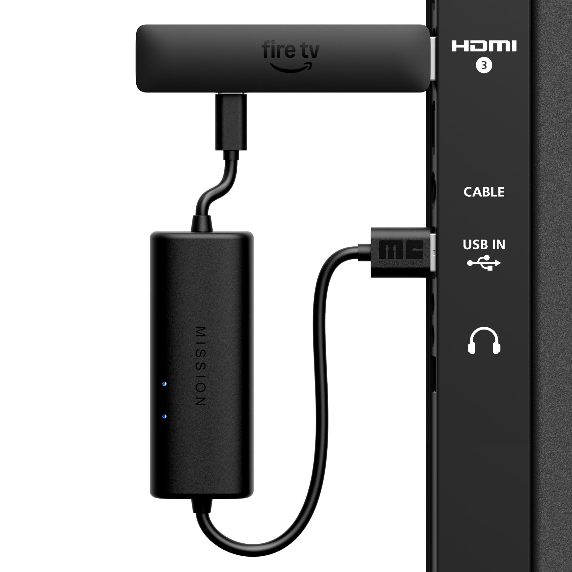 Made for Amazon, USB Power Cable (Eliminates the Need for AC Adapter)