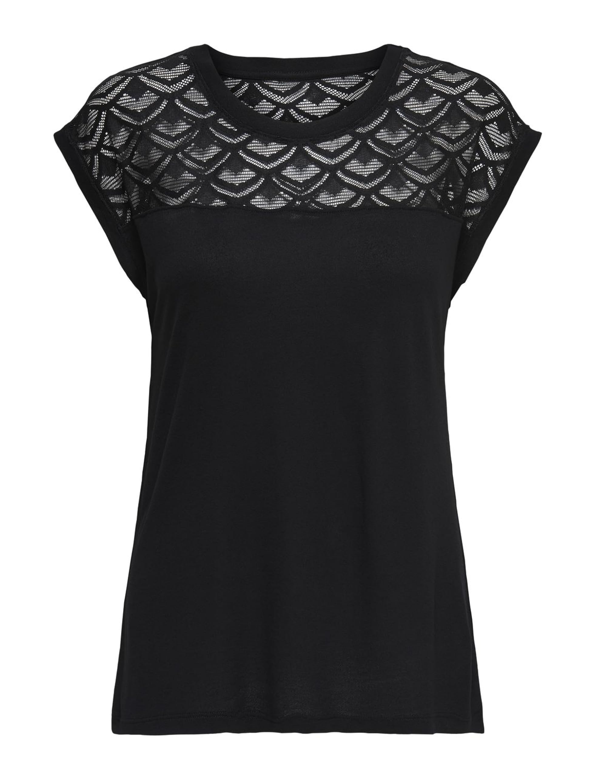 Only Women Onlnicole S/S Mix Top Noos T-Shirt