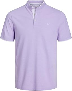 JACK & JONES Polo Plain Shirt Collar Polo