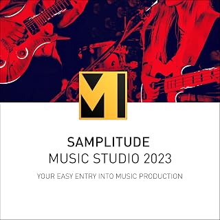 MAGIX Samplitude Music Studio 2023 - Everything you need to create your music | Audio Software | Music Program | Windows 10/11 PC | 1 License Code | PC Activation Code by email