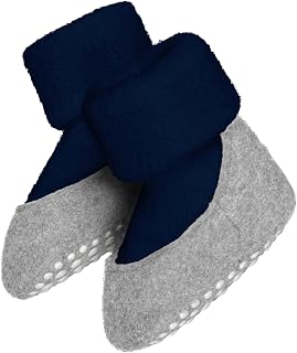 FALKE Unisex Baby Baby Cosyshoe Slipper Socks Anti-Slip Nubs Printed On Felt Sole Improved Grip Thick Comfortable Warm Full Inner Plush Breathable Climate-Regulating Odour-Neutralising Wool 1 Pair
