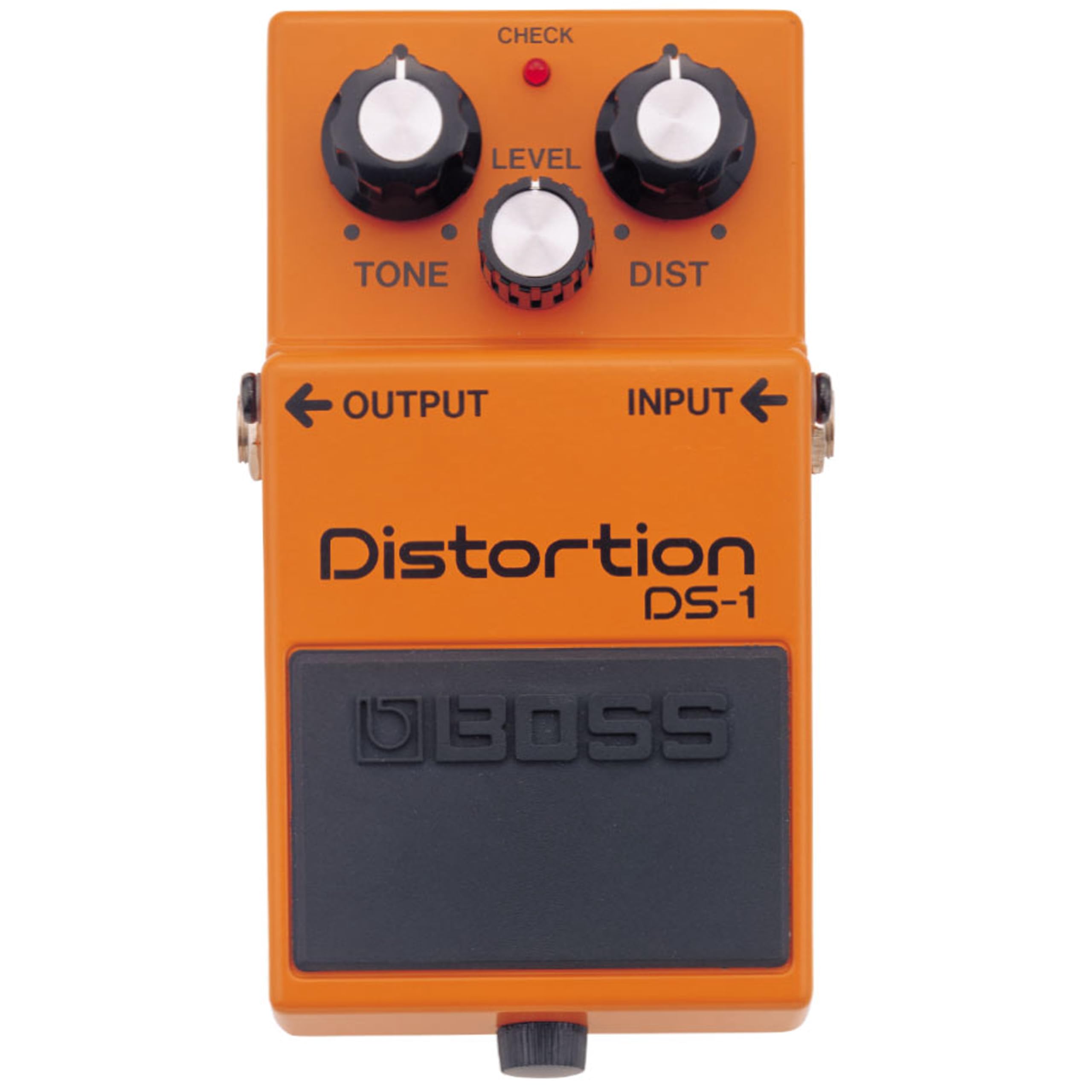 BOSS DS-1 Distortion Compact Distortion Pedal | Delivering hard-edged attack and
