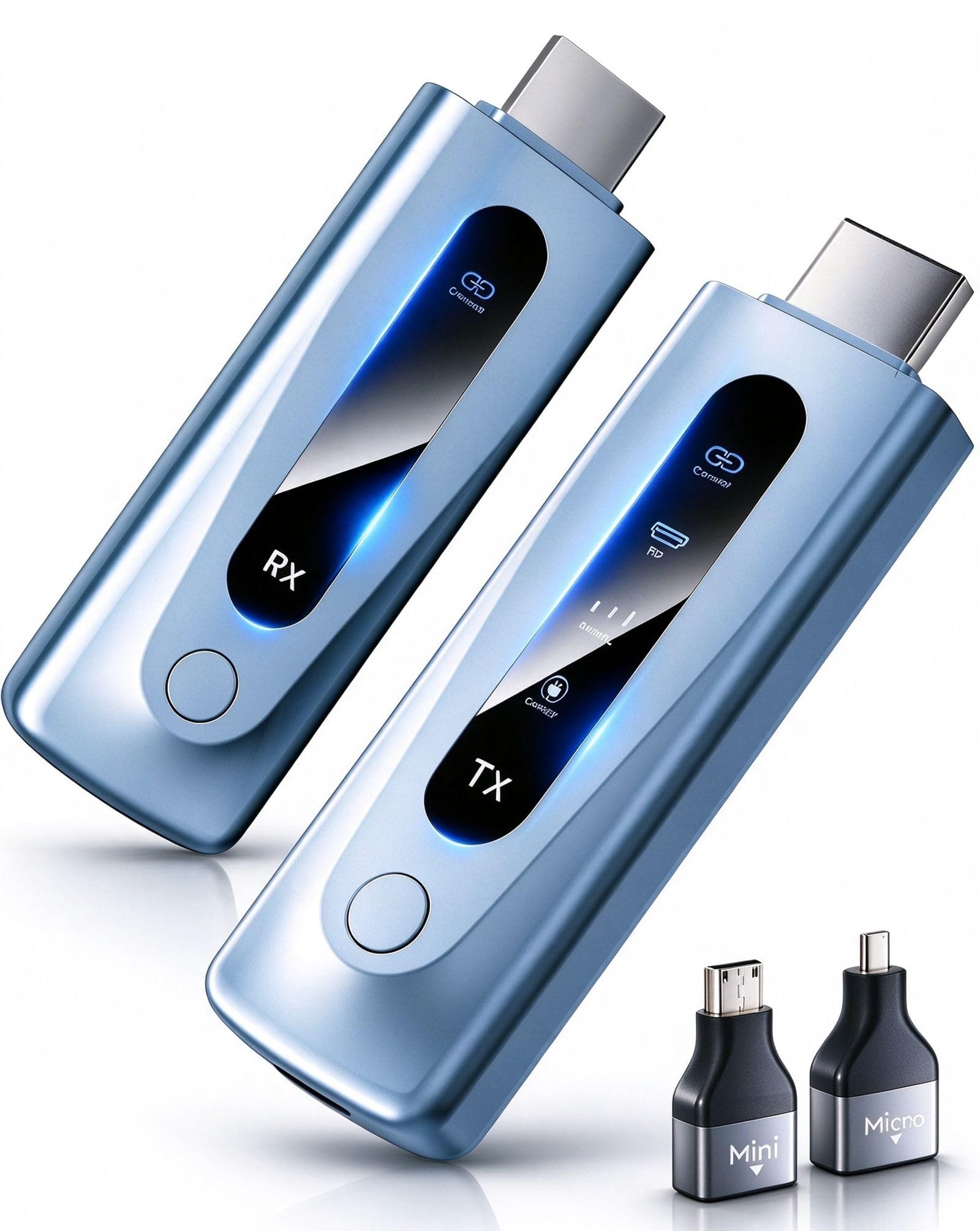 Wireless HDMI Transmitter and Receiver 400ft/120m Extender 1080P Output | 4K Dec