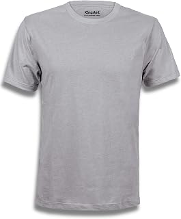 Kingsted Mens T-Shirts - Super Soft & Durable, Classic Fit Crew Neck Shirts