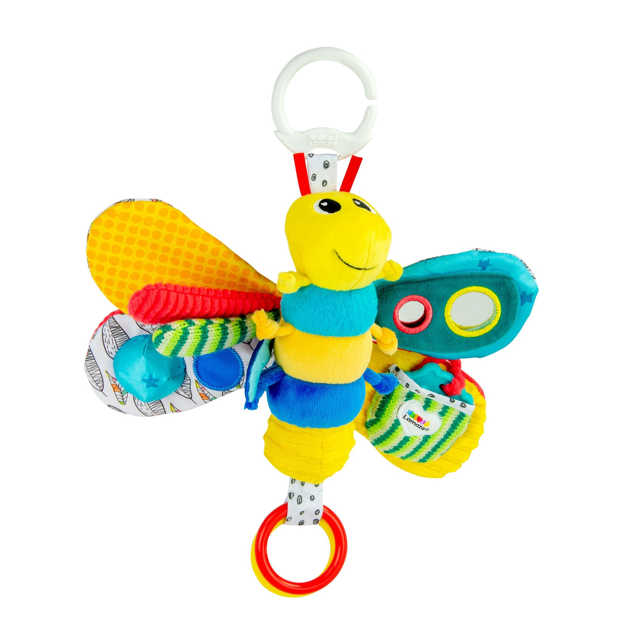 LAMAZE Freddie the Firefly - Pram and Pushchair Newborn Sensory Toy | Newborn Se