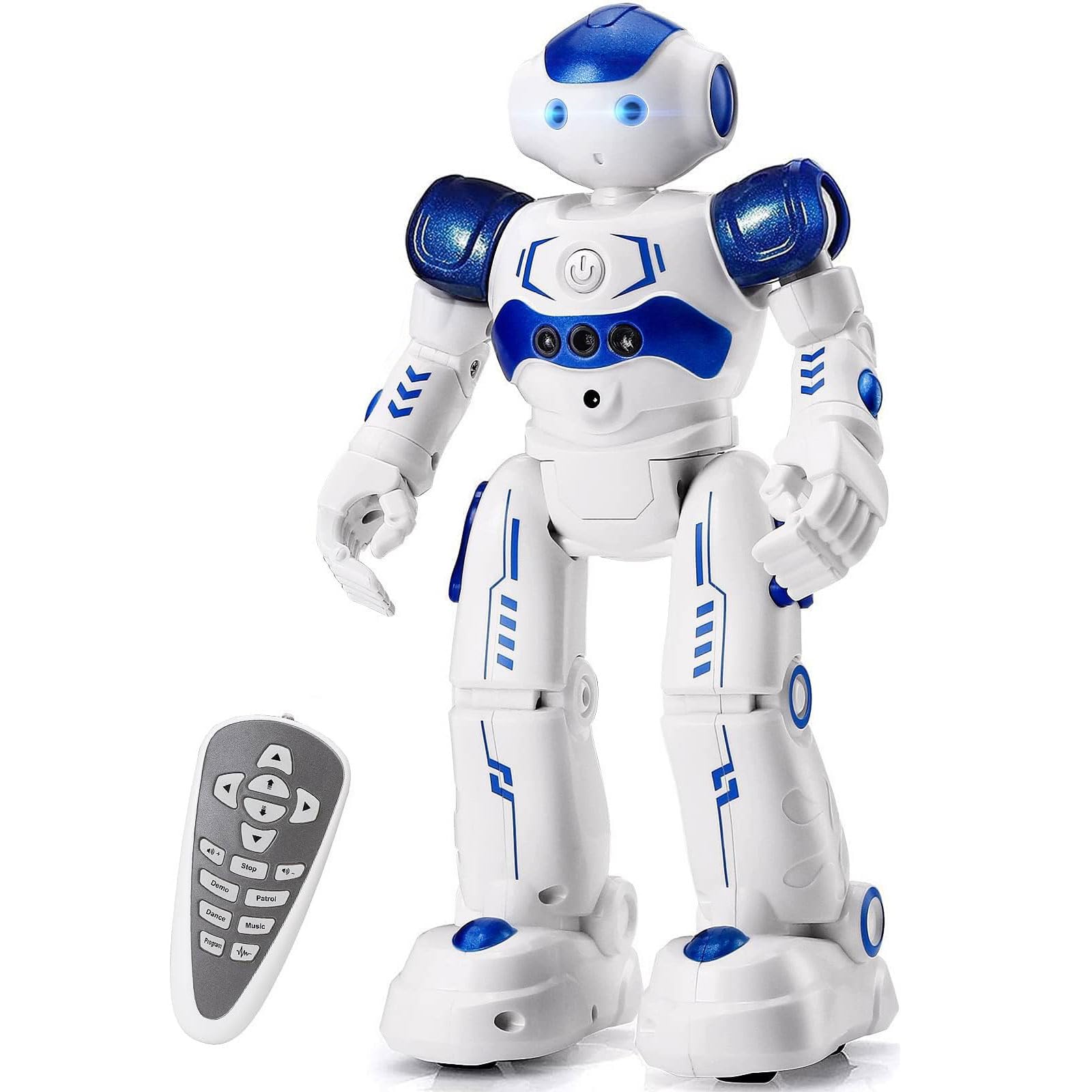 KingsDragon RC Robot Toys for Kids,Remote Control Smart Robot Toy | Gesture & Se