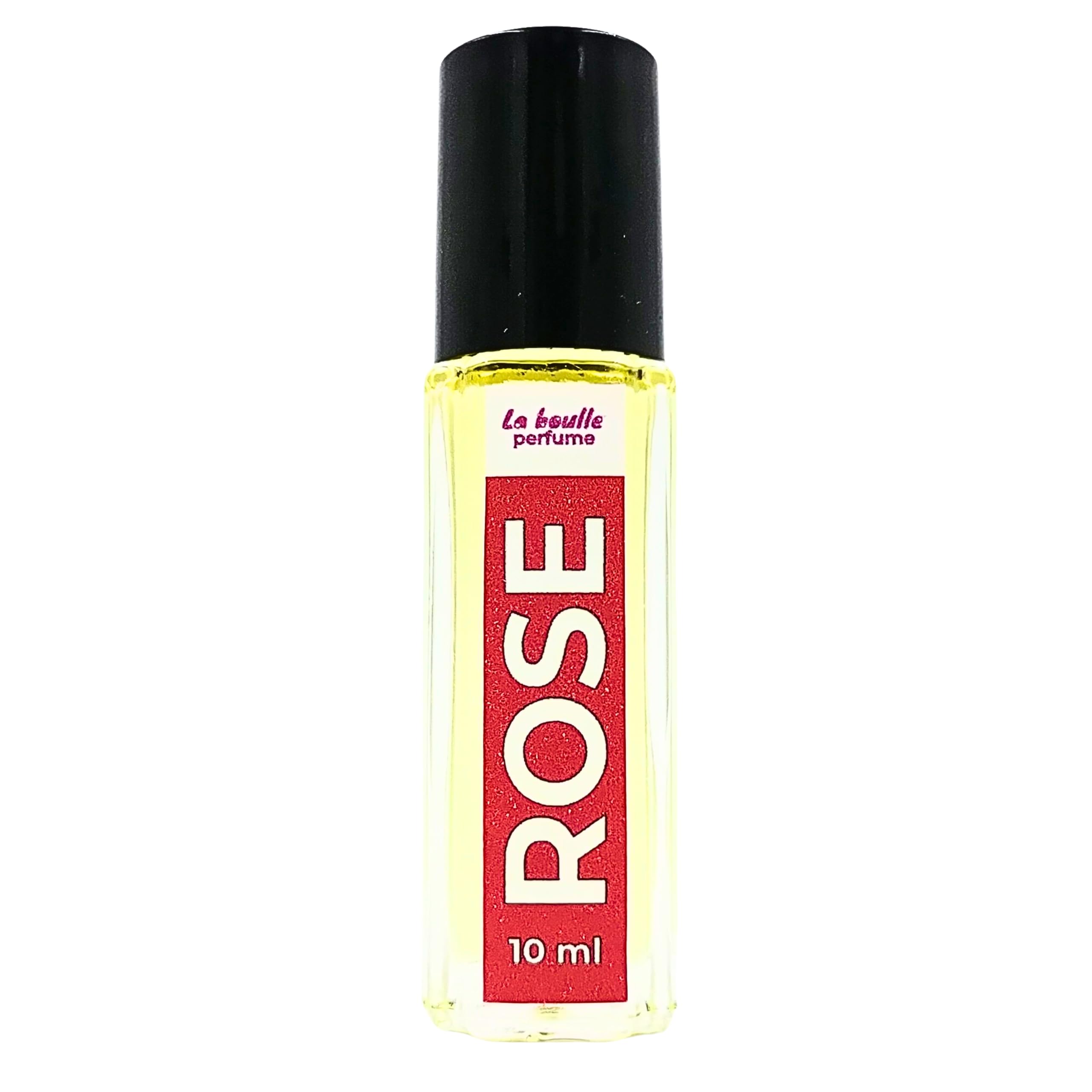 Rose Roll-On Perfume - Long-Lasting Elegant Floral Fragrance - Vegan, Handmade, 