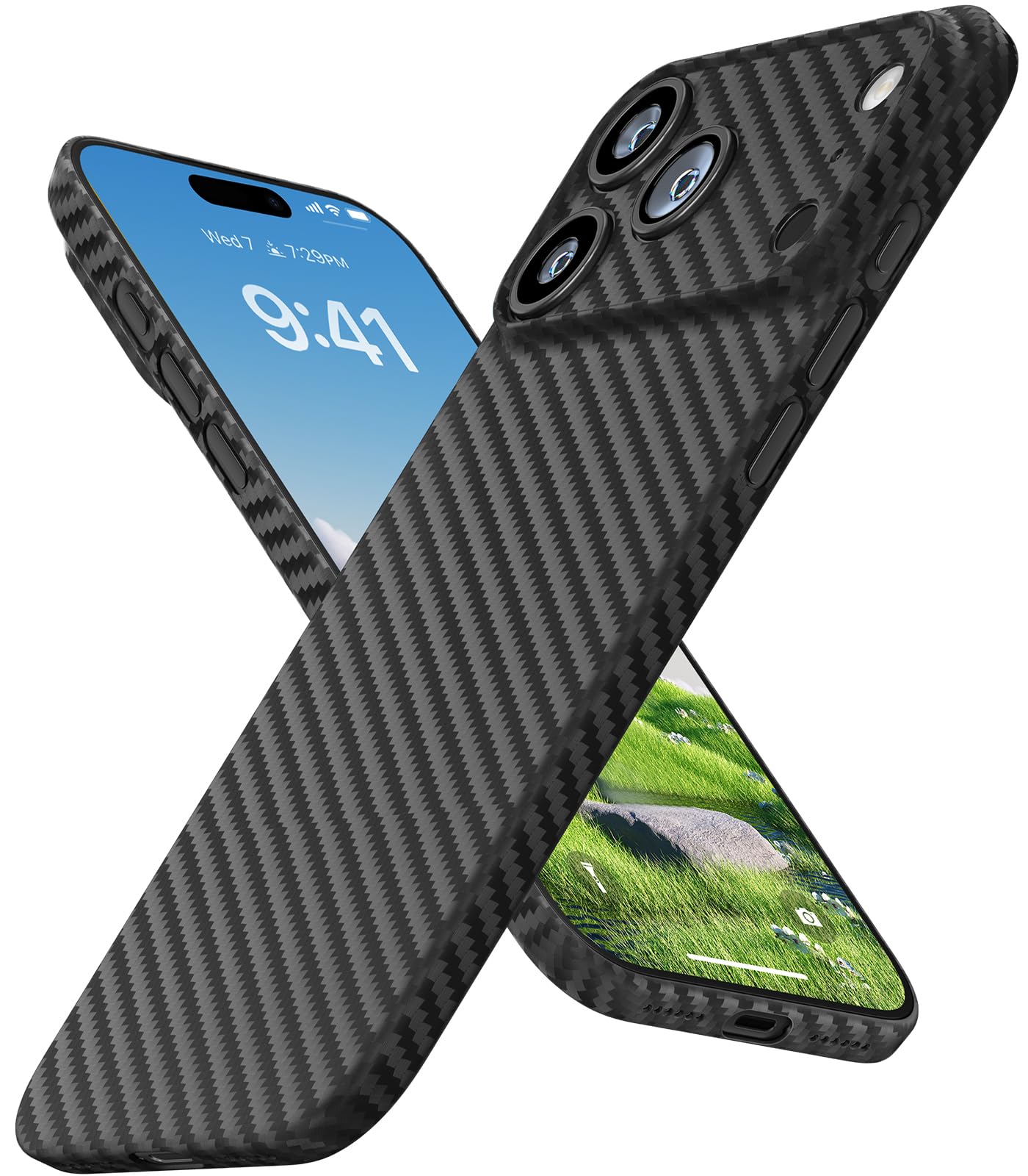 memumi iPhone 17 Pro MAX Ultra Thin Case 0.3mm [Feeling of Not Wearing Case] wit