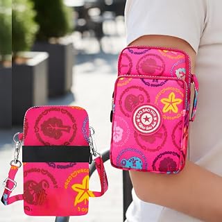 Crossbody Phone Purse, Cell Phone Wallet Purse for Women, Small Bag with Zipper Pocket, Mini Shoulder Travel Phone Bag