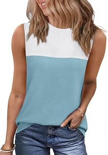 Women's Scoop Neck Tank Tops Casual Summer Daily Wear