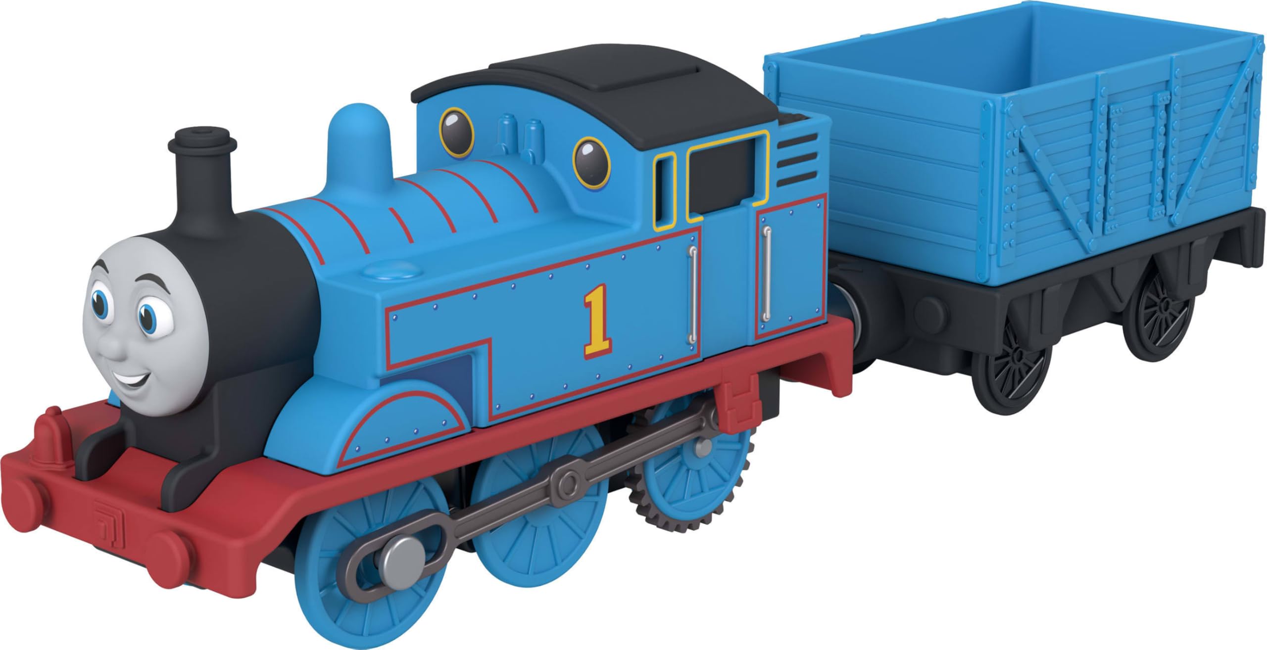 Thomas & Friends Motorized Thomas Engine & Cargo Car by Fisher-Price | Battery-P