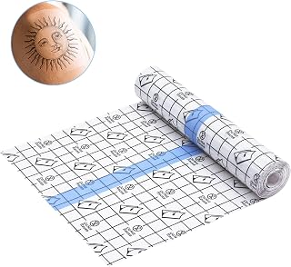 Tattoo Aftercare Bandage – Waterproof Tape for Skin Protection – Second Skin Bandage for Wound Healing – Transparent Tattoo Wrap– Sterile and Safe Clear Bandages Roll Tattoo Supplies