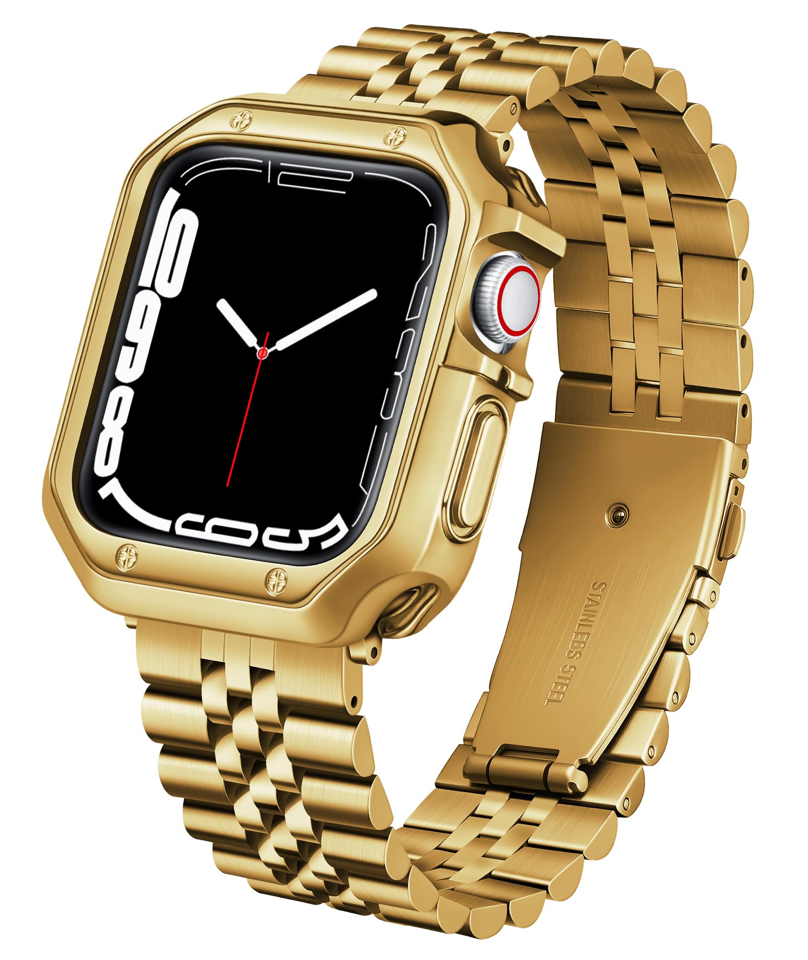 BINLUN Metal Band Compatible with Apple Watch 46mm 45mm 44mm 42mm 41mm 40mm 38mm