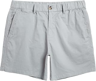 maamgic Men's Classic Fit 5" Cotton Casual Khaki Shorts with Multi-Pocket