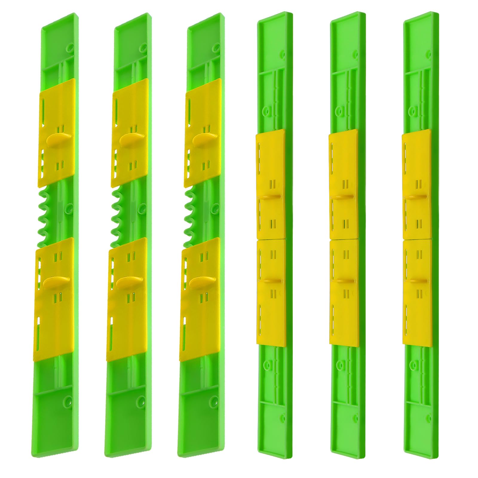 6 Pack Bee Hive Entrance Reducer Beehive Entrance Gates Bee Hive Plastic Reducer