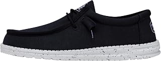 Hey Dude Wally Slub Canvas Men's Blue Sneaker 40009-410