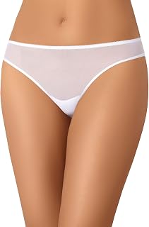 Teyli Women’s Sheer Knickers – See Through Panties - Transparent Lingerie - Soft Comfortable Fit Briefs - Flattering Design for Everyday Wear or Special Occasions