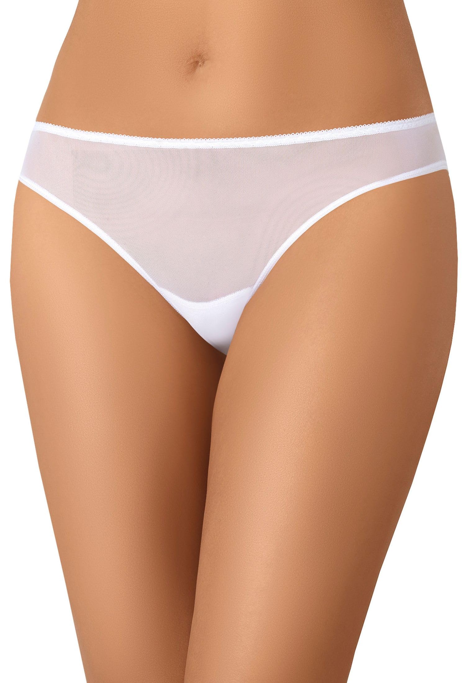 Teyli Women’s Sheer Knickers – See Through Panties - Transparent Lingerie - Soft