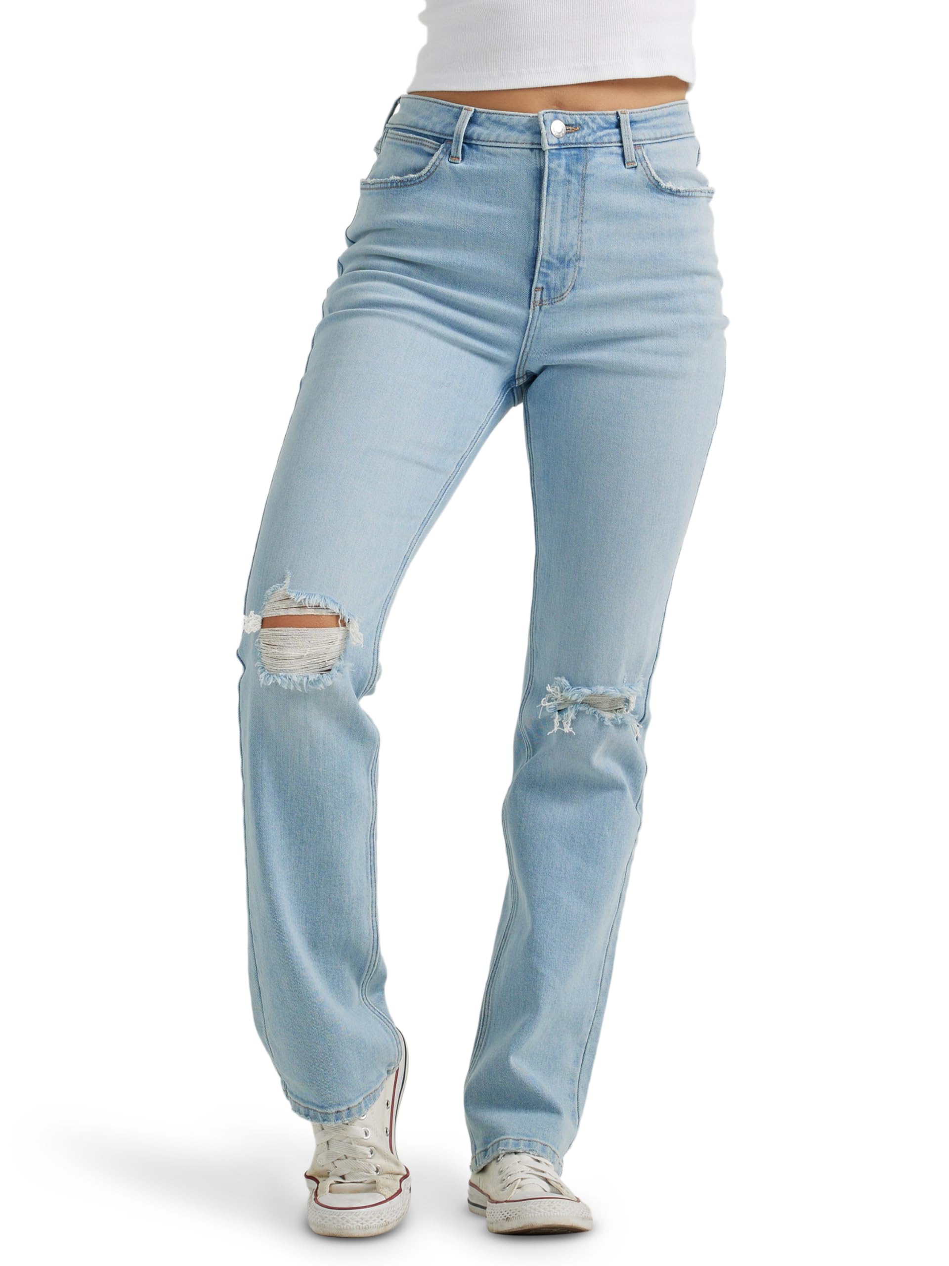 Wrangler Women's High Rise True Straight Fit Jean